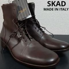 未使用 イタリア製 SKAD スカッド レザー ブーツ 紳士靴 革靴 ㈱ダーバン 未使用 イタリア製 SKAD スカッド レザー ブーツ 紳士靴 革靴