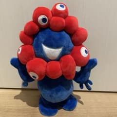 まねまねミャクミャク ぬいぐるみ おしゃべり 動く　しゃべるのサムネイル