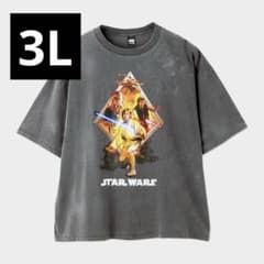 STAR WARS 스타 워즈 반소매 T 셔츠 3L 신품 빅 사이즈