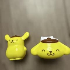 ハッピーセット ポムポムプリン 耳がパタパタえんぴつキャップころころ