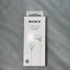 SONY ステレオヘッドホン MDR-EX15LP ホワイト 本体のサムネイル