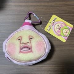 [신품 미사용] 코비토 지칸 미니 페이스 파우치 카크레모 모질리카라비나 첨부