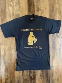 入手困難　ビルクリントン 大統領　bill clinton jazz 古着のサムネイル