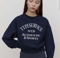 type service.web クロップド スウェットのサムネイル