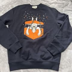 HERMES スウェットトレーナー XS 黒のサムネイル