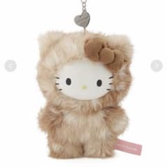 sanrio house シークレット フラッフィーハローキティアニマルチャームのサムネイル