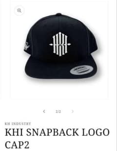 KHI SNAPBACK LOGO CAP2 萩原京平 KH INDUSTRY KHI SNAPBACK LOGO CAP2 - メルカリ