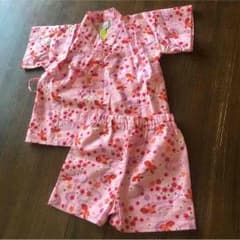 れみすけ様 専用新品 甚平 女の子 80のサムネイル