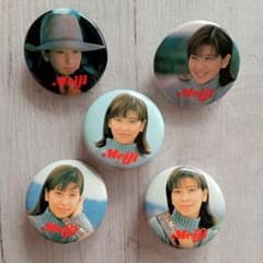 森高千里 缶バッジ 明治 5種 5個セット - メルカリ