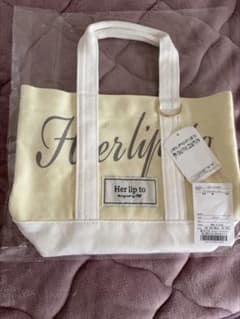 新宿 ハリプ HLT Canvas Mini Tote トートバッグ イエロー - メルカリ