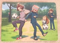 イナズマイレブンTHE MOVIE入場特典　トレーディングカード　木曽路　松野のサムネイル