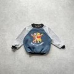【Disney/プーさん】ボアトレーナー｜キッズ古着　KID_LT179のサムネイル
