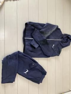 PUMA ネイビー ジャージ上下セット XL - メルカリ