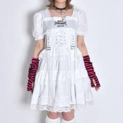 VOLCAN＆APHRODITE サブカル刺繍 レースUPベルトワンピース - メルカリ