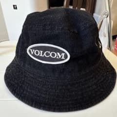 VOLCOM コーデュロイ バケットハット 黒のサムネイル