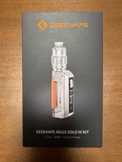 GEEKVAPE AEGIS SOLO III KIT 本体　＋おまけ専用コイルのサムネイル