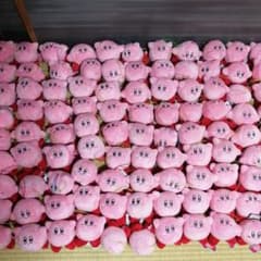 星のカービィ マスコット3 100点セット まとめ売り ラウンドワン限定