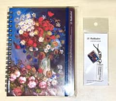 大ゴッホ展 野の花とバラのある静物 Rollbahn メモL アクリルチャーム