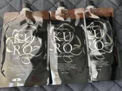 ★値引★バランローズ KUROクリームシャンプー 400g ダークブラウン 3個のサムネイル