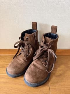 キッズ ブーツ ブラウン 17cm 秋服のサムネイル