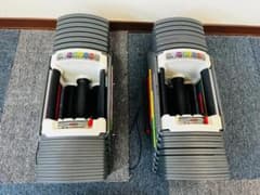 ★可変式ダンベル SPORT 9.0 パワーブロック 41Kg×2個 ②★ 可変式ダンベル SPORT 9.0 パワーブロック 41kg × 2セット ② - メルカリ