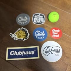 CLUBHAUS ステッカー 7枚セットのサムネイル
