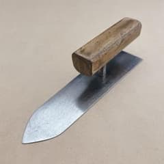 二つ井戸 鏝 糊土鏝 波消し 左官 希少 二つ井戸 鏝 糊土鏝 波消し 左官 希少