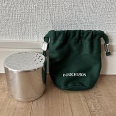 BOUCHERON ポーチとシルバー容器セット BOUCHERON ポーチとシルバー容器セット - メルカリ