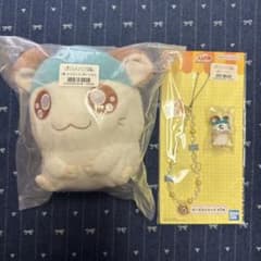 一番くじ とっとこハム太郎 かぶるくん ぬいぐるみ ビーズストラップ 3点セットのサムネイル