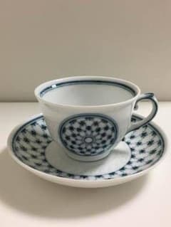 リチャード・ジノリ　ミュージオ クラシコ　ティーカップ＆ソーサー　美品のサムネイル