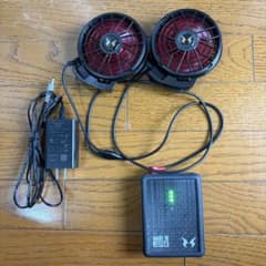 サンエス12v バッテリーファンセット空調服用のサムネイル