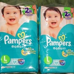 パンパース☆テープＬサイズ×２袋のサムネイル