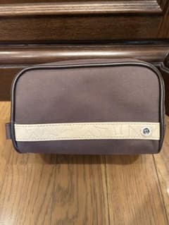 【新品未使用】BVLGARI ポーチ ブラウンのサムネイル