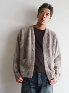 LIDNM/Cashmere Fur Cardiganのサムネイル