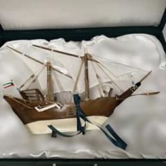 クウェートのダウ船 伝統的な木造帆船 箱入り 美品 - メルカリ