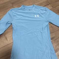 UNDER ARMOUR アンダーシャツ LG 水色のサムネイル