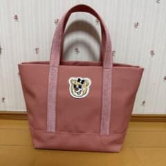 オールドテディトートバッグ ピンク Lサイズ フェイラー トートバッグ