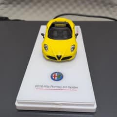 TSM Model アルファロメオ4Cスパイダー 1/43 - メルカリ