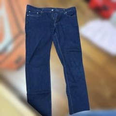 メンズ デニムパンツ インディゴブルーのサムネイル