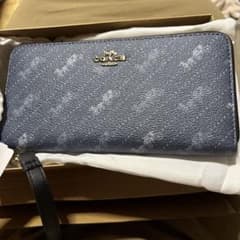 COACH ネイビー 長財布のサムネイル