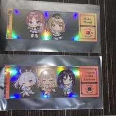 サンシャイン水族館×超かぐや姫 コラボステッカー 2種セットのサムネイル