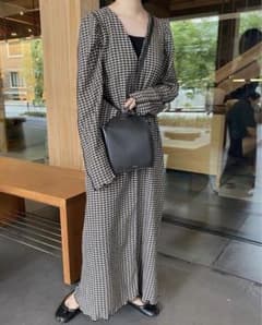 lawgy チェックワンピースのサムネイル