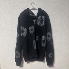 DENIM TEARS ジップアップパーカー ブラック Sサイズのサムネイル