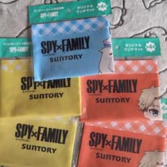 SPY×FAMILY 오리지널 런천 매트 산토리 5장 세트