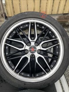 共豊 STEINER シュタイナー 17インチ 7J 5H 100 ② - メルカリ