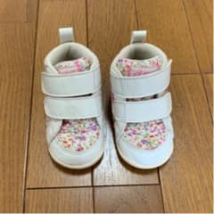 YH様専用★アシックス 花柄 スニーカー  12㎝のサムネイル