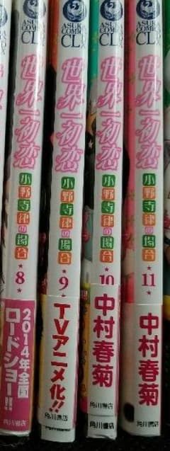 【あや様専用】世界一初恋8巻～11巻のサムネイル
