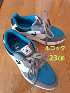 ルコックスポルティフ　le coq スニーカー　23㎝　厚底　ボリュームソールのサムネイル