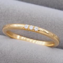 ティファニー リング ダイヤ 3P フォーエバー 10号 K18YG ティファニー リング ダイヤ 3P フォーエバー 10号 K18YG - メルカリ