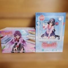 物語シリーズ 戦場ヶ原ひたぎ 羽川翼 フィギュアセット - メルカリ